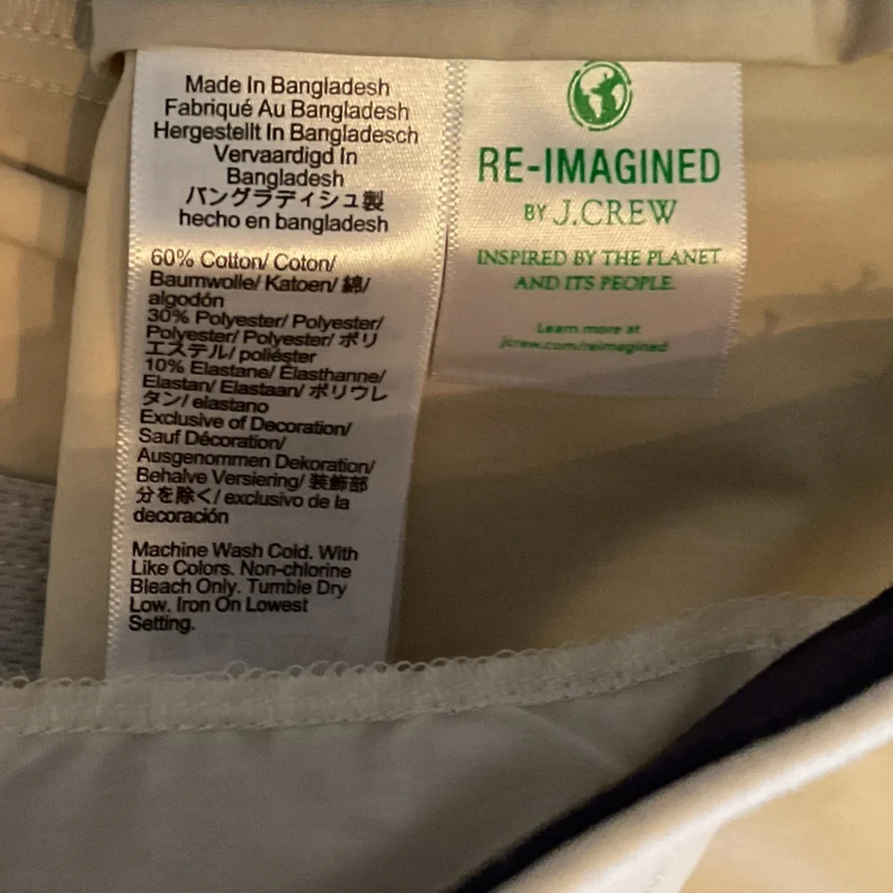 NWT J. Crew Men's Classic Khaki 770™ Straight-fit Tech Pants 36x34 - broken snap - Picture 6 of 8